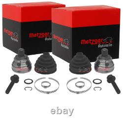 2X JOINTS DE CARDAN METZGER Adaptés Pour AUDI 100 80 90 A6 CABRIOLET
