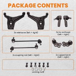 8x Bras De Suspension Set for Avant for Audi 80 Cabriolet B4 Coupé 1.8+2.0