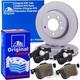 Ate Disques 280mm + Rev&ecirc;tements Avant Pour Audi 80 B4 Limousine Cabriolet Coup&eacute;