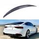 Aileron Arri&egrave;re Coffre Audi 5 Coup&eacute; Cabriolet Becquet Lame En Fibre De Carbone R
