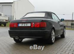 Audi 80/90 Type 89, B3 Soude / Coupé / 80 B4 Cabriolet Silencieux 135x80mm Von