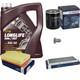 Bosch Inspection Set 5 L Mannol 5w-30 Longlife Pour Audi Cabriolet 2.6 2.8