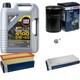 Bosch Inspection Set 5l Liqui Moly Top Tec 4100 5w-40 Pour Audi Cabriolet 2.3