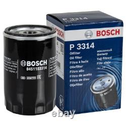 BOSCH Inspection Set 8 L MANNOL 5W-30 Energy Pour Audi Cabriolet 2.6 1.8 80