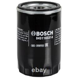 BOSCH Inspection Set 8 L MANNOL 5W-30 Energy Pour Audi Cabriolet 2.6 1.8 80