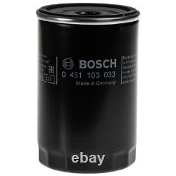 BOSCH Inspection Set 8L MANNOL Classic 10W-40 Pour Audi Cabriolet 2.3 E Coupe