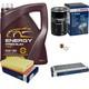 Bosch Paquet Pour Inspection 5 L Mannol Energy Premium 5w-30 Audi Cabriolet 2.6