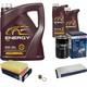Bosch Inspection Set 7 L Mannol 5w-30 Énergie Pour Audi Cabriolet 2.6 1.8 80