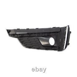 Cache antibrouillard noir brillant pour AUDI A5 F5 Coupe Cabrio Sportback 16-20