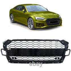 Calandre avant noire brillante pour AUDI A5 F5 Coupe Cabrio Sportback 20-24