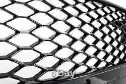 Calandre sans Emblème Noir Brillant Pour Audi A5 8T Sportback/Coupe/Cabrio RS5