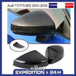 Coques rétroviseurs complètes carbone Audi TT & TTS MK3 (8S) Coupé/Cabrio 15-18