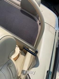 Coupe Vent Audi A4 (2002-2009) Cabrio Filet Anti Remous Beige+Sac de Rangement