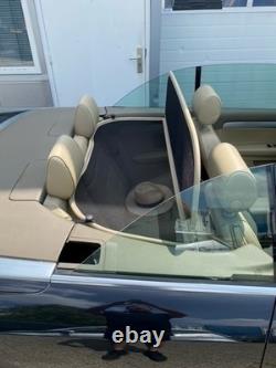 Coupe Vent Audi A4 (2002-2009) Cabrio Filet Anti Remous Beige+Sac de Rangement