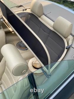 Coupe Vent Audi A4 (2002-2009) Cabrio Filet Anti Remous Beige+Sac de Rangement