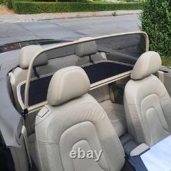 Coupe Vent Audi A5 8F7(2009-2016)Cabrio Filet Anti Remous Beige+Sac De Rangement