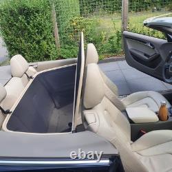 Coupe Vent Audi A5 8F7(2009-2016)Cabrio Filet Anti Remous Beige+Sac De Rangement