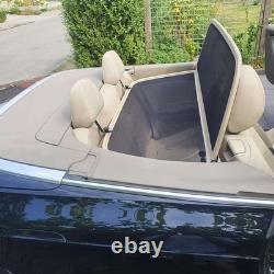 Coupe Vent Audi A5 8F7(2009-2016)Cabrio Filet Anti Remous Beige+Sac De Rangement