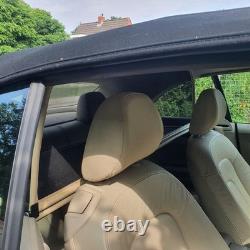 Coupe Vent Audi A5 8F7(2009-2016)Cabrio Filet Anti Remous Beige+Sac De Rangement