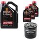 Denckermann Filtre À Huile Motul 8100 5w-30 8l Pour Audi Cabriolet 2.6 2.8 A6