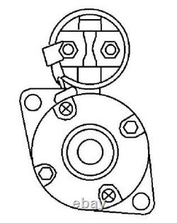 Démarreur 0001108113 0001108114 63223438 DRS6780 LRS00971 458257 Neuf