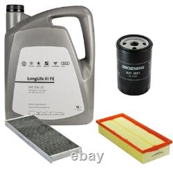 Denckermann Inspection Set 5L VW 0W30 Longlife III pour Audi Cabriolet