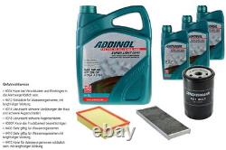 Denckermann Inspection Set Addinol Super Light 5W-40 8L pour Audi Cabriolet Denckermann Inspection Set Addinol Super Light 5W-40 8L pour Audi Cabriolet