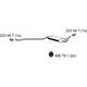 Ernst Silencieux Central Pour Audi Cabriolet 8g7 B4 80 89 89q 8a B3 8b 223027
