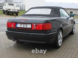 FOX Inox Système Complet de Kat Audi 80/90 89 B3/B4 Berline /Coupé / Cabriolet