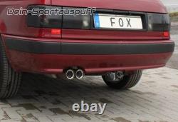 FOX Sport + Vb-Rohr Audi 80 89 B3 B4 Coupé Cabriolet 2.3l 2x Réseau Avec ABS