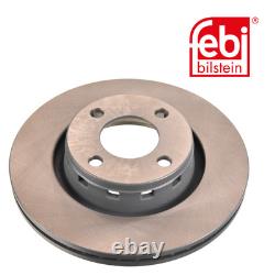 Febi BILSTEIN Disques de Frein Ventilé Avant + Plaquette pour Audi 80 Cabriolet