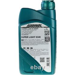 Febi Inspection Set 7L Addinol Super Light 0540 pour Audi Cabriolet 8G7