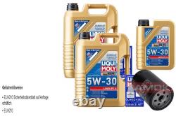 Filtre À Huile KAMOKA Liqui Moly Longlife 3 5W-30 11L Pour VW Golf I Cabriolet Filtre À Huile KAMOKA Liqui Moly Longlife 3 5W-30 11L Pour VW Golf I Cabriolet