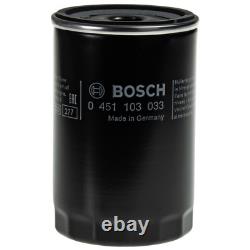 Filtre à Huile Bosch 12 L Liqui Moly Longlife 3 5W-30 pour VW Golf I Cabriolet
