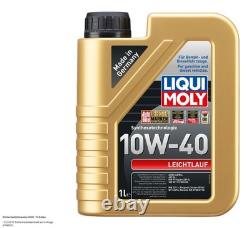 Filtre à Huile Bosch 8L Liqui Moly Légèreté 10W-40 pour VW Audi Golf I Cabriolet