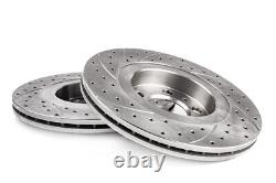 For Audi 80 B4 CABRIO 1991-2000 PLAQUETTES DISQUES DE FREIN GT0207 245mm ARRIERE