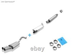 Fox Acier Système Audi 80/90 89 B3 Sedan/Coupé+B4 Cabriolet 2.6+2.8L 2x63Mm