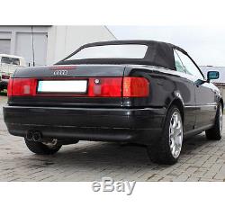 Fox Sportauspuff (pour Or. Silencieux Central)Audi 80 B4 Cabriolet 2.0l 2.6