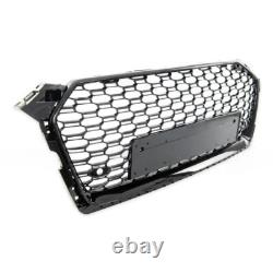 Grille Avant RS5 Look Pour Audi A5 (F5) Coupé Cabriolet Sportback (16-19) Noir