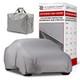 Housse De Voiture Audi Extensible Ext&eacute;rieur Grise Tous Mod&egrave;les