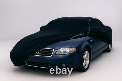 Housse De Voiture Stretch Intérieure Pour Audi A4 Cabriolet Noir