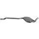 Imasaf Silencieux Central Pour Audi Cabriolet 8g7 B4 90 89 89q 8a B3 8b