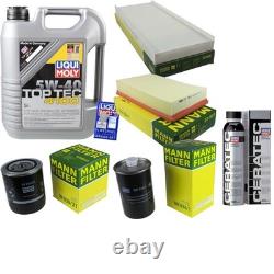Inspection Set 5L Liqui Moly Top Tec 4100 5W-40 Pour Audi Cabriolet 2.6 2.8