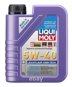 Inspection Set Liqui Moly Leichtlauf 5W-40 6L Pour Audi Cabriolet 2.6 2.0 E 1.8