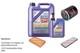 Inspection Set Liqui Moly Leichtlauf 5w-40 6l Pour Audi Cabriolet 2.6 2.8 80