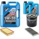 Inspection Set Liqui Moly Longtime 5w-30 7l Pour Audi Cabriolet 2.6 2.8