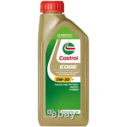 Inspection Set castrol edge Titane 5W-30 Ll 6L pour Audi Cabriolet 2.6 2.0