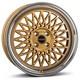 Jantes Borbet B 7.0x17 Et38 4x108 Goldp Pour Audi 80 80 Avant 80 Cabrio 80 Coup&eacute;