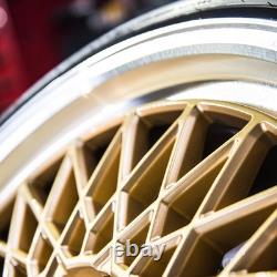 Jantes Borbet B 7.0x17 ET38 4x108 GOLDP pour Audi 80 80 Avant 80 Cabrio 80 Coupé