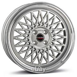 Jantes Borbet B 7.0x17 ET38 4x108 SIL pour Audi 80 80 Avant 80 Cabrio 80 Coupé